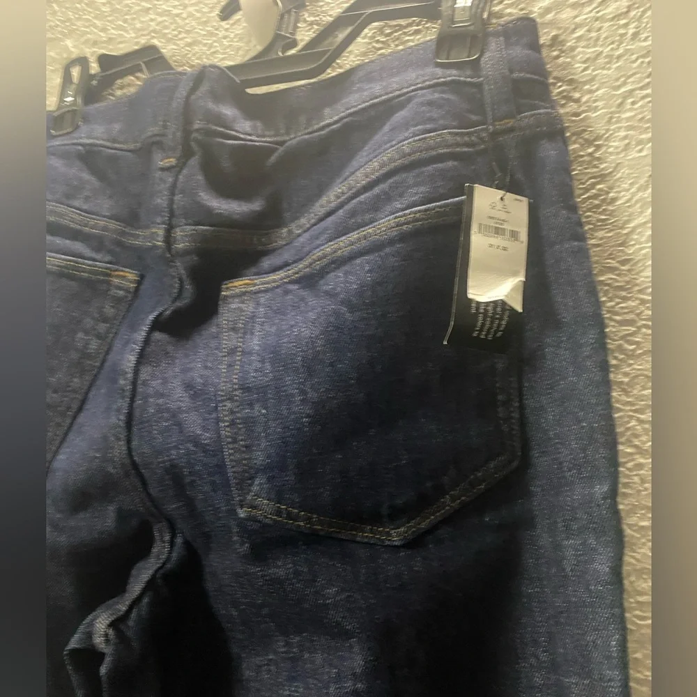 Banana Republic Slim Fit dark wash blue jeans new with tags 31x32 - Picture 4 of 7